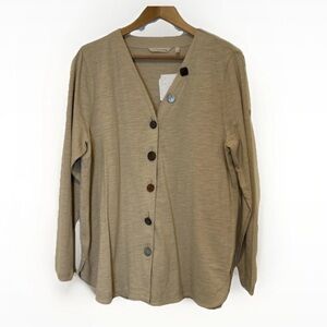 Soft Surroundings Beige Knit Cardigan